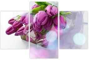 Tablou - buchet de lalele (90x60 cm)