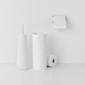 Set accesorii pentru toaleta Brabantia ReNew 1003475, 3 piese, Rezistent la coroziune, Alb
