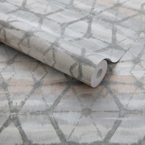 Tapet Mineral, Marble Grey Luxury Geometric, 1838 Wallcoverings, 5.3mp / rola