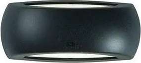 Ideal lux - Aplică perete exterior 1xE27/23W/230V negru