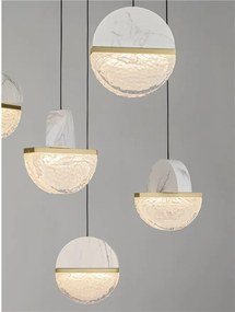 Lustra LED decorativa casa scarii 2700K DORIN