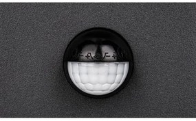 Aplica LED de exterior cu senzor, 9W, 230V, 4000K, IP44, neagră