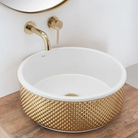Lavoar Helen Gold ceramica sanitara - 42 cm