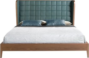 Pat dublu design LUX Dark green 180x200cm