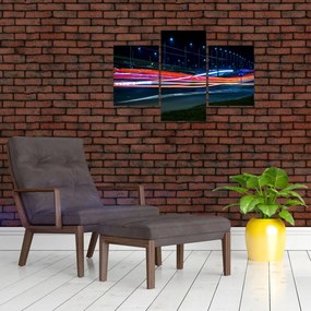 Tabloul orașului nocturn (90x60 cm)