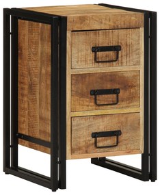 vidaXL Dulap de noapte Maro 40 x 35 x 50 cm Lemn masiv de mango