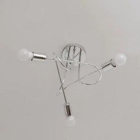 Lustră aplicată OXFORD 3xE27/15W/230V crom lucios