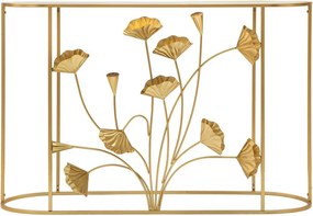 Masă consolă aurie 40x120 cm Flow – Mauro Ferretti