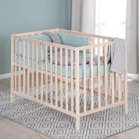 Pătuț în culoare naturală 60x120 cm Cosi – Roba