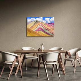 Tablou - Muntele Curcubeu, Peru (70x50 cm)