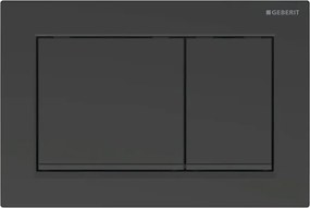 Clapeta de actionare Geberit Omega30 negru mat