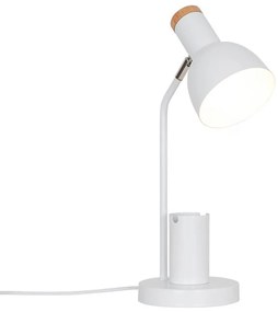 Nordlux - Lampă de masă DEVONE 1xE27/15W/230V, albă