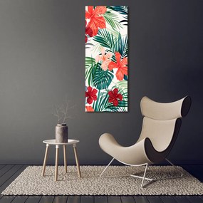 Tablou sticlă Flori Hawaii