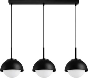 BRILAGI - Lustră pe cablu COSMO 3xE27/60W/230V negru