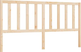 vidaXL Tăblie de pat, 206x4x100 cm, lemn masiv de pin
