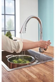 GROHE 30219002 - Baterie electronică pentru chiuvetă ZEDRA TOUCH, crom lucios