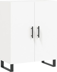 vidaXL Dulap, alb, 69,5x34x90 cm, lemn compozit