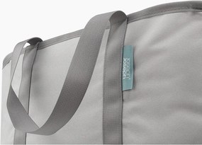 Coș de rufe gri din material textil pliabil 35 l Duo – Joseph Joseph