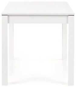 Masă de sufragerie extensibilă 118-158 cm Mauric (alb) (pentru 4 6 persoane). 1047997