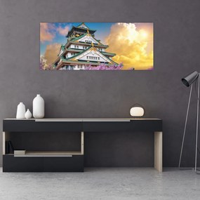 Tablou - Castelul Osaka (120x50 cm)