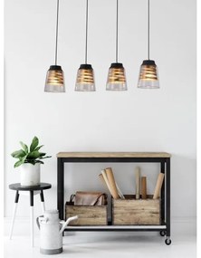 Lustră aplicată FRESNO 4xE27/60W/230V