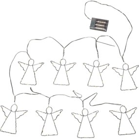 Ghirlandă luminoasă număr becuri 8 buc. cu baterii lungime 175 cm Angela – Star Trading