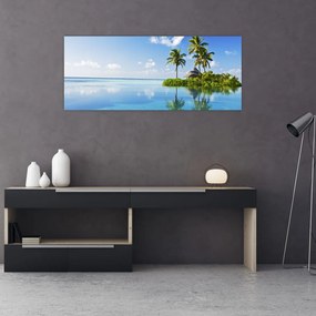 Tablou - Insula tropicală (120x50 cm)