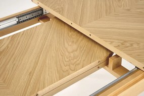 Masa extensibila Edmondo stejar natur/natur L160-240 cm