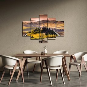 Tablou cu peisaj în carte (150x105 cm)
