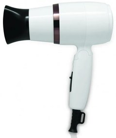 Uscator de par Rosberg R51100J, 1600W, Pliabil, Aer rece, 3 nivele, Alb/auriu