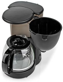 Nedis KACM150EBK - Cafetieră 1,25l cu funcție menținere temperatură