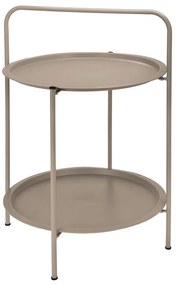 Masuta de colt din metal VARIO diametru 50 cm, bej
