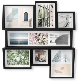 Rama multifoto perete Umbra Edge negru