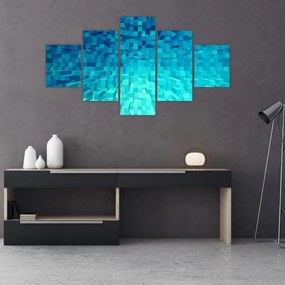 Tablou - cuburi abstracte (125x70 cm), în 40 de alte dimensiuni noi