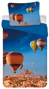 Vehicul Set de lenjerie pentru pat cu balon cu aer cald 135×200cm, 80×80 cm