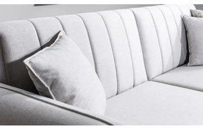 Canapea extensibilă KITO, 2 locuri, crem