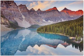 Tablou - Peisaj montan din Canada (90x60 cm)