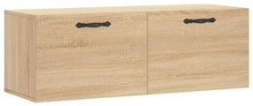 vidaXL Dulap de perete, stejar sonoma, 100x36,5x35 cm, lemn prelucrat
