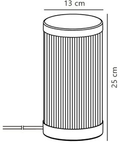 Lampă de masă de exterior Nordlux COUPAR 1xE27/25W/230V IP54 bej