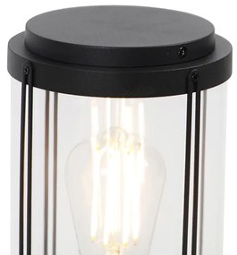 Lampă de exterior inteligentă de design negru 40 cm incl. WiFi ST64 - Schiedam