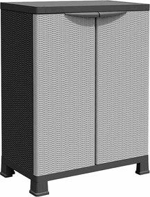 vidaXL Dulap, 68x39x92 cm, design de ratan