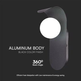 Aplică 1xG9/5W/230V negru