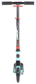 Trotineta pliabila NOVOKIDS™ Rocket Challenger, Maxim 100 kg, Inaltime reglabila 78-86 cm, Suspensie fata, Diametru roata 145 mm, Turquoise