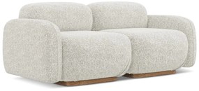 Canapea modulară crem 190 cm Ailani – Makamii