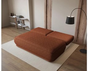 Canapea trei locuri Lesanna  (miere + negru). 1100176