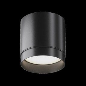 Spot aplicat minimalist design tehnic Polar negru