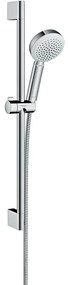 Set de dus cu bara 65 cm Hansgrohe, Crometta 100, para si furtun, crom