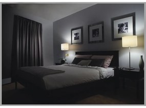 Galerie de perdea extensibilă 122-224 cm din oțel Twilight – Umbra