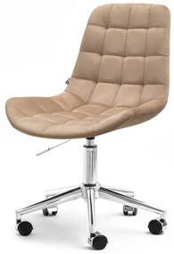 Scaun Eleanor (bej + crom). 1110003