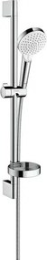 Set de dus cu bara Hansgrohe Crometta Vario si savoniera crom